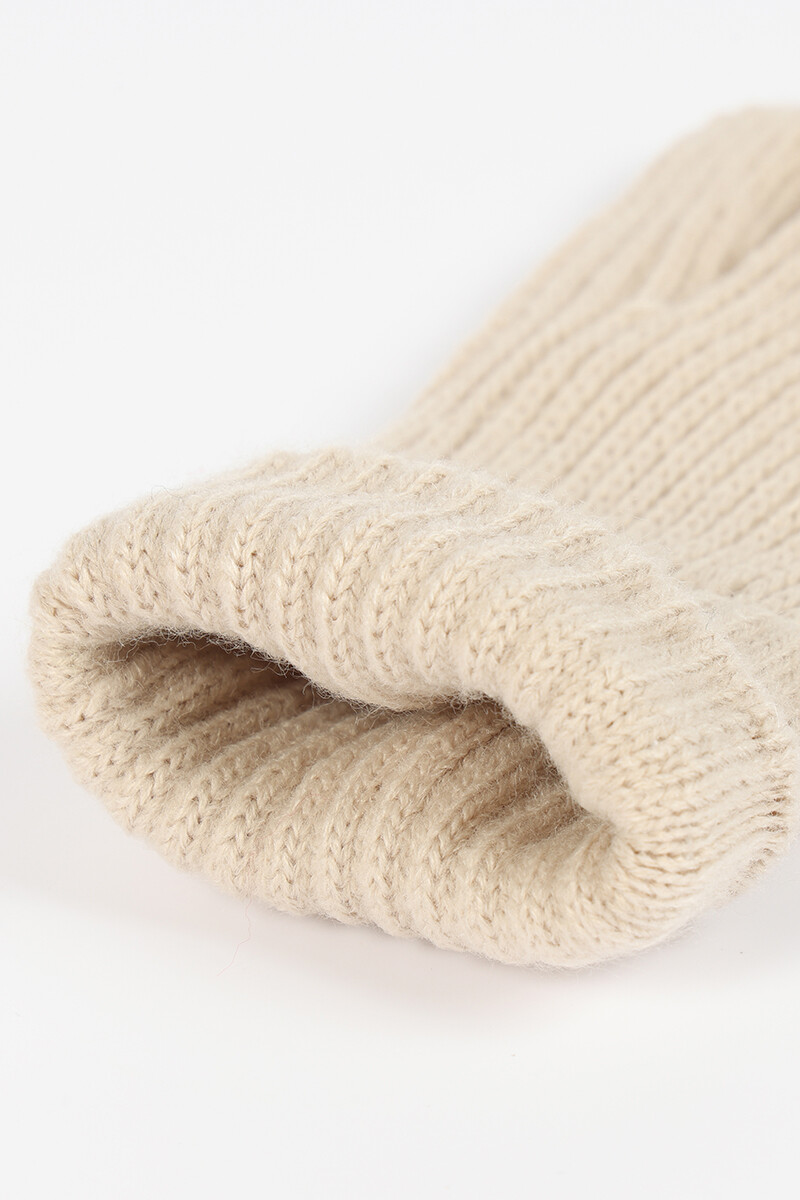 Guantes Curitiva Beige
