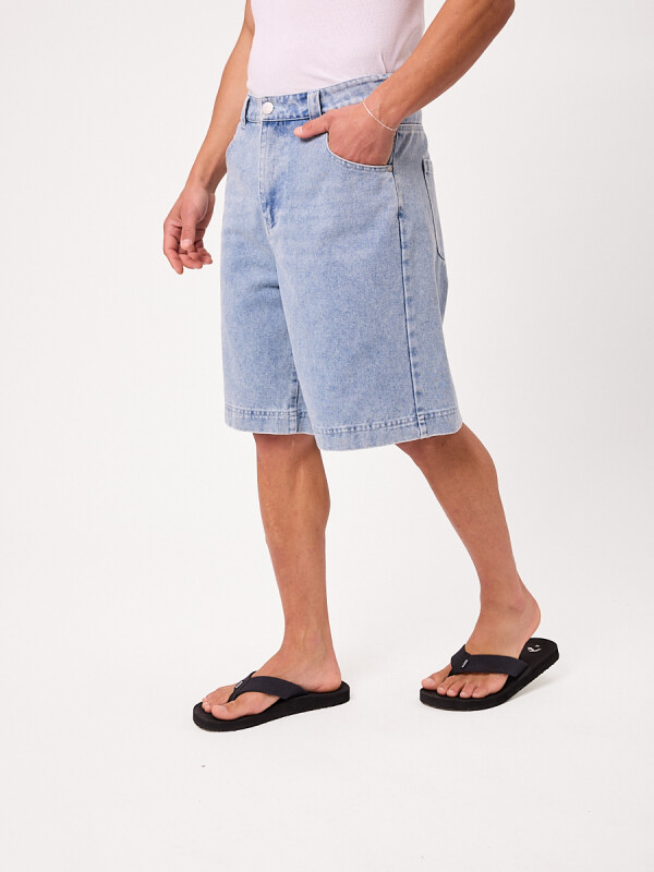 BERMUDA JEAN KRIPT RUSTY Azul Claro