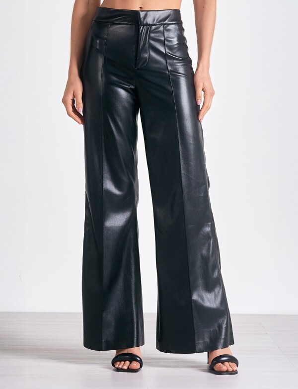 Pantalon Eco Cuero NEGRO