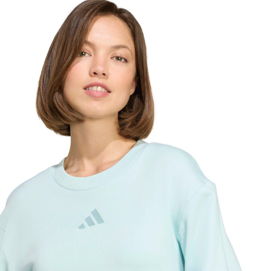 Buzo de Mujer Adidas Sudadera Casual Verde Menta