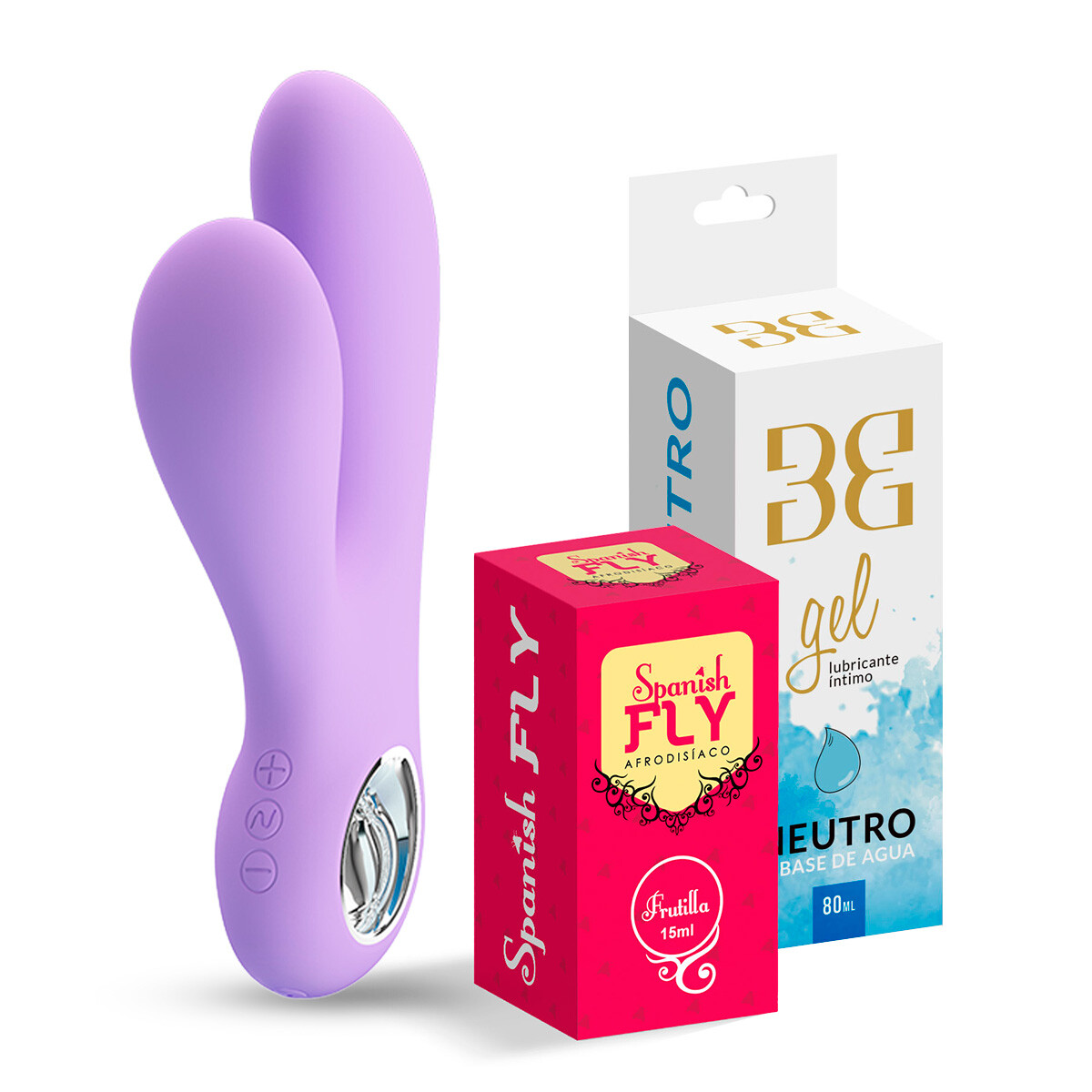 Kit Canrol Vibrador Punto G + Gel + Afrodisíaco 