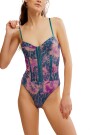 TOP ESTAMPADO NIGHT RHYTHM Turquesa