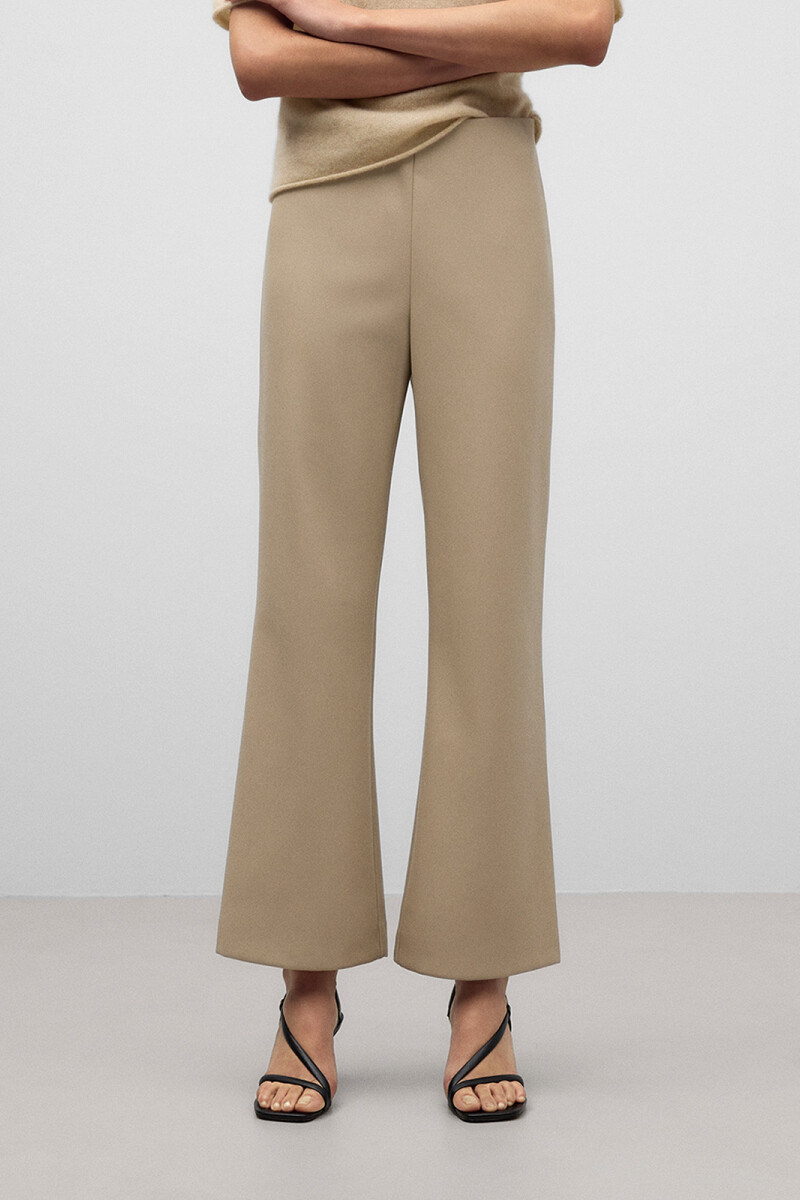 PANTALÓN TOBILLERO Beige