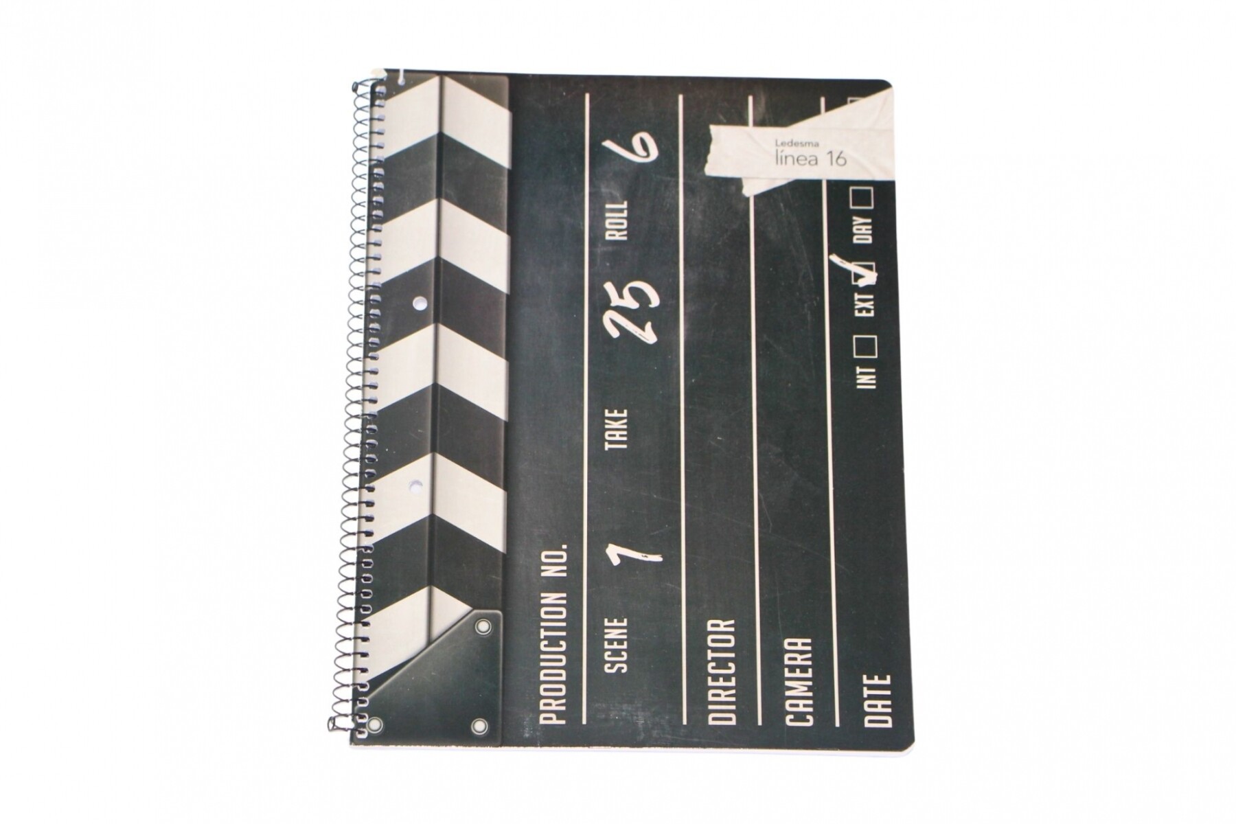 CUADERNOLA LEDESMA LINEA16 84 HOJAS RAYADO - TAPA CLAQUETA 