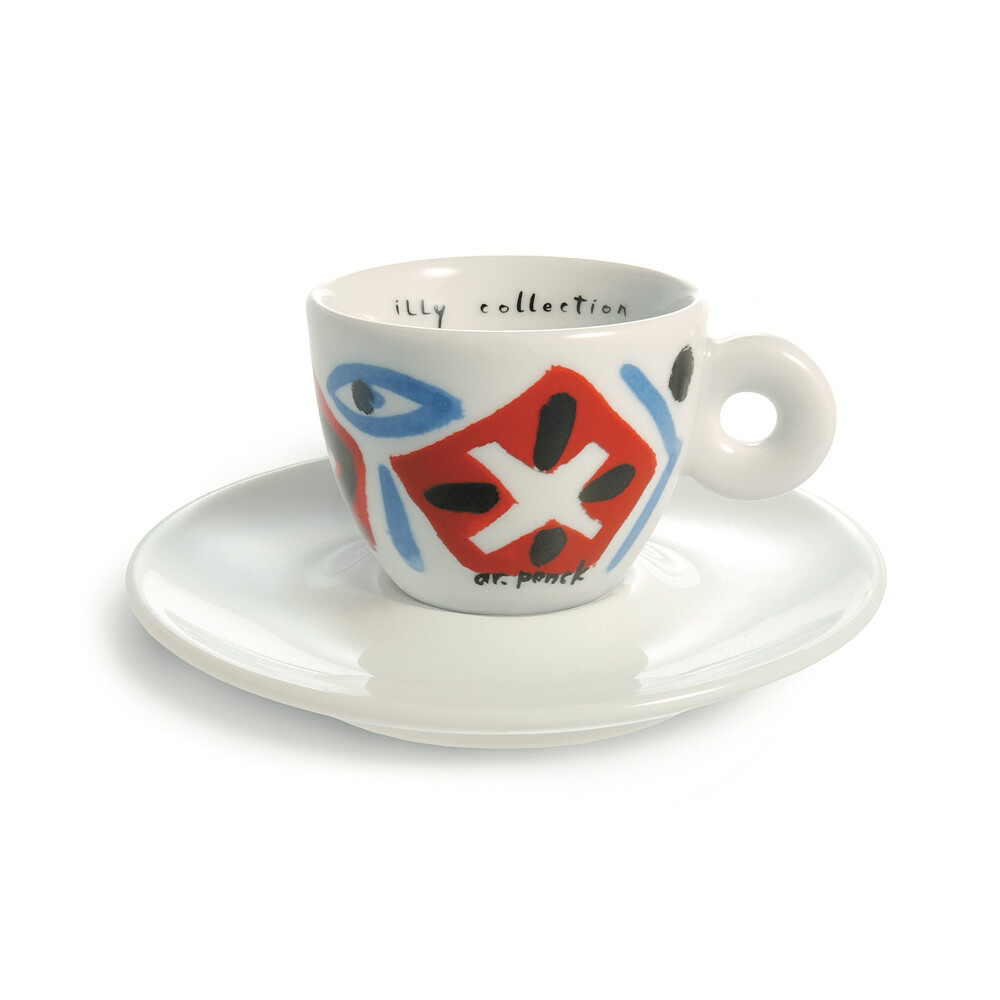 Set de 6 tazas para espresso: AR Penck illy Art Collection Set de 6 tazas para espresso: AR Penck illy Art Collection