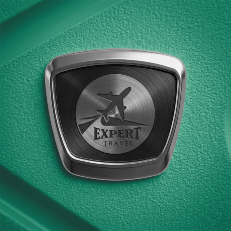 Set X3 Valijas De Viaje Rígidas 4 ruedas 20, 24 y 28 Verde