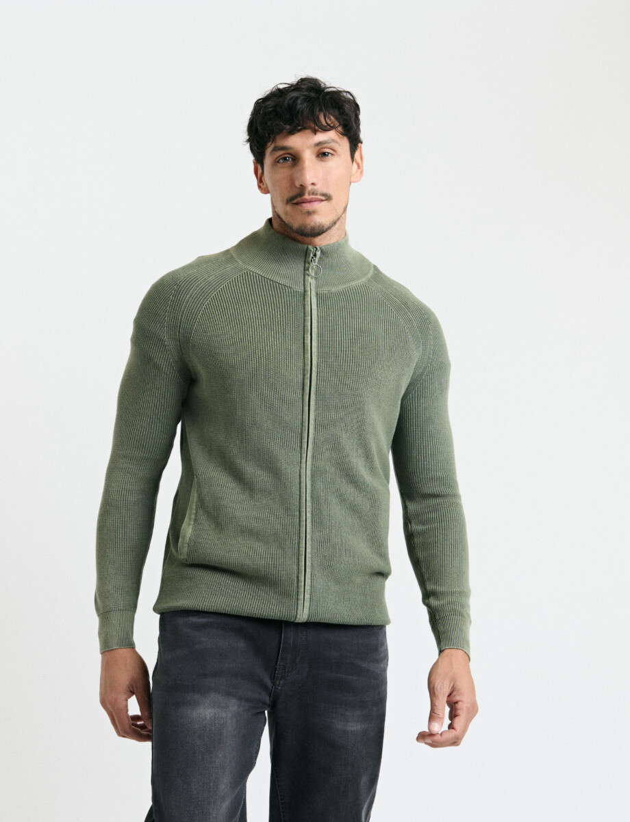 470658 CARDIGAN HARRY Verde