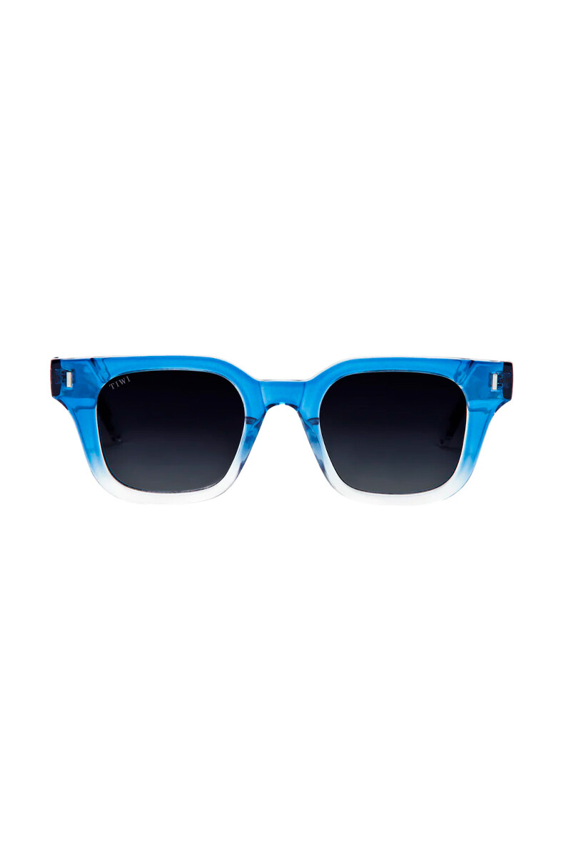 Lentes Tiwi Lio - Shiny Gradient Blue With Blue Gradient Lenses 