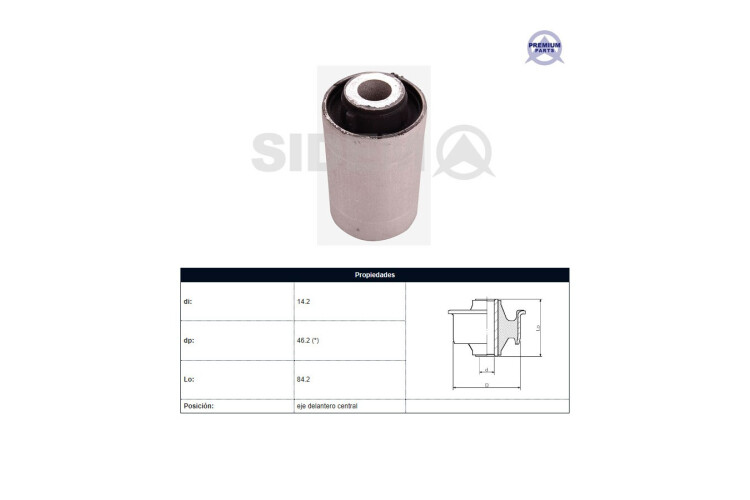 Buje Volks Amarok 4X2 - 4X4 11-25 Der/Izq Buje Volks Amarok 4X2 - 4X4 11-25 Der/Izq