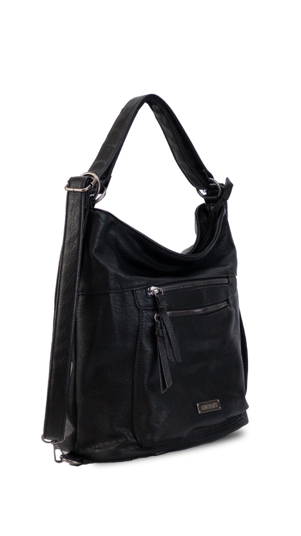 CARTERA MOCHILA ESTHER NEGRO