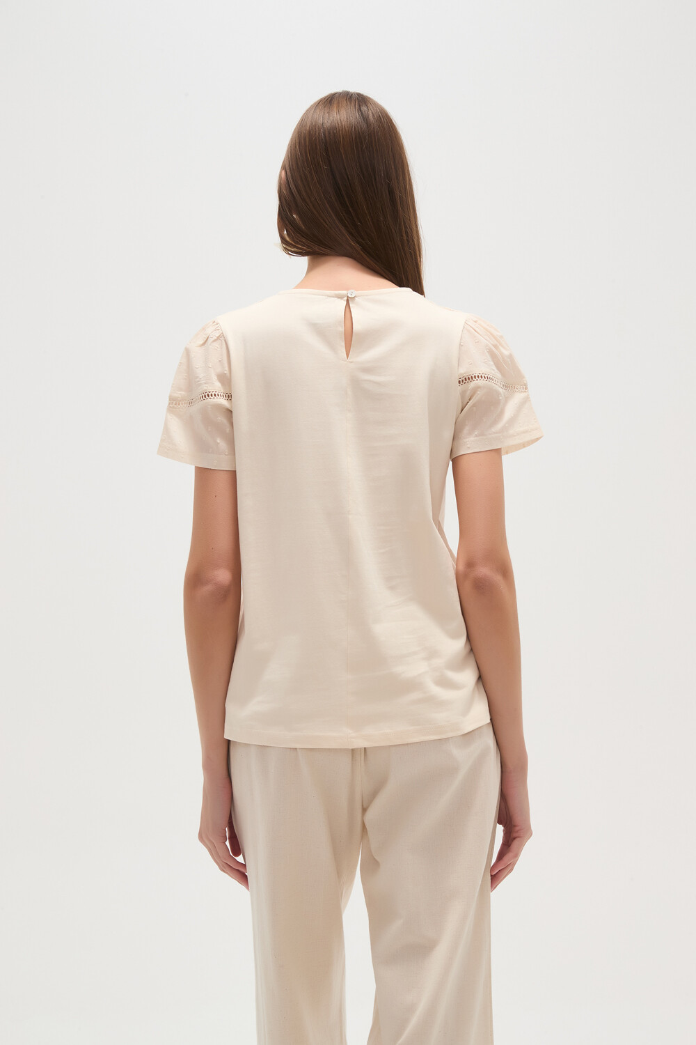Remera Arboletes Crudo / Natural