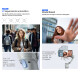 Estabilizador Gimbal 360 IA seguimiento facial automático 3 ejes Sin Color