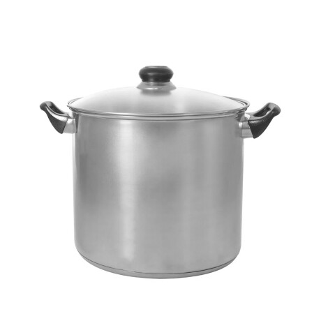 Olla Cuori Giulia con tapa de vidrio acero inox. 10lts Olla Cuori Giulia con tapa de vidrio acero inox. 10lts