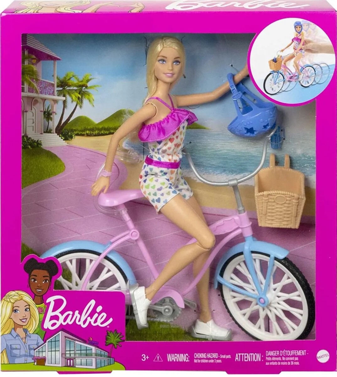 Barbie Paseo En Bicicleta 