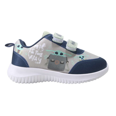 Calzado Deportivo Baby Yoda Championes Talle 25-29 azul