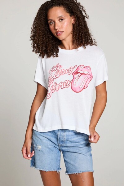 CAMISETA ROLLING Blanco