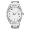 Reloj Seiko SUR459P1 para hombre de acero plateado Plateado