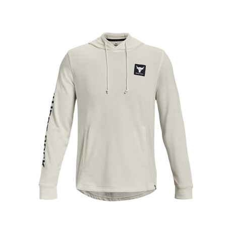 BUZO UNDER ARMOUR PROJECT ROCK TERRY Beige