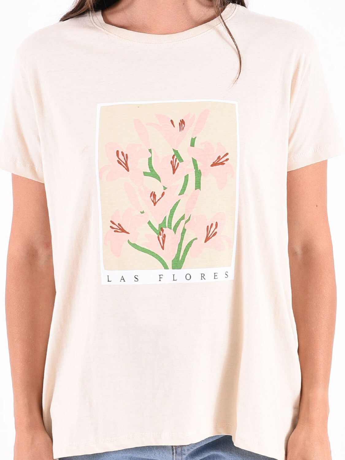 Remera con flores deals