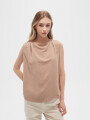 Blusa Rugla Taupe Claro