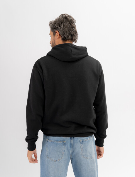 Canguro felpa Liam negro