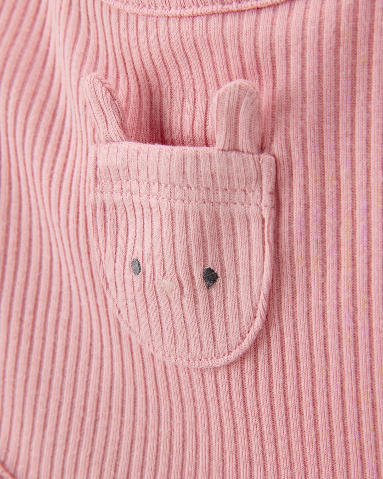 Pack tres baberos de algodón, diseño conejita Pack tres baberos de algodón, diseño conejita