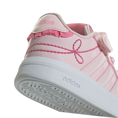 Championes de Niños Adidas Grand Court 3.0 Velcro Infantil Rosado