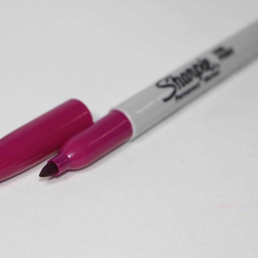 MARCADOR SHARPIE FINO VIOLETA