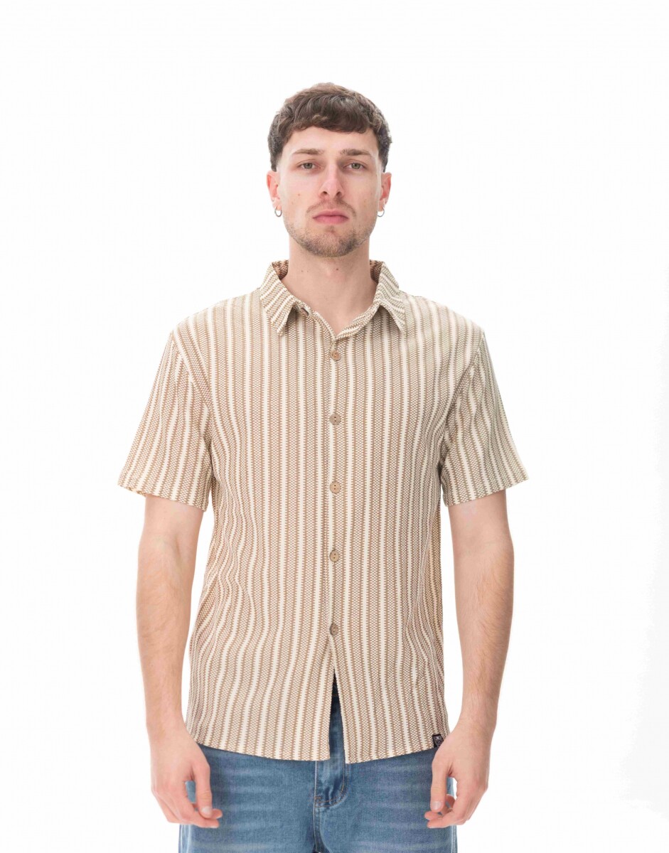 Camisa Style - Beige 