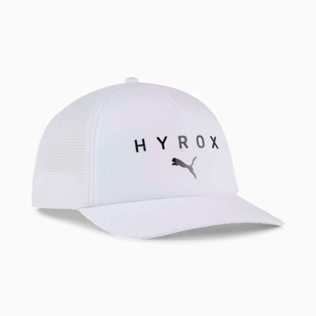 Gorra Puma X Hyrox Trucker Unisex - blanco 