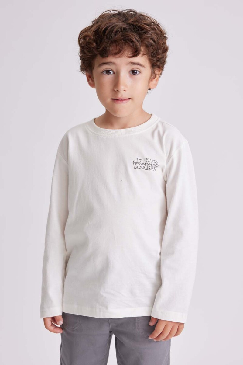 Remera estampada Crudo