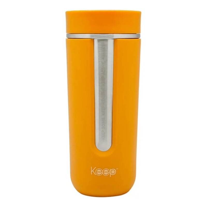 Vaso Térmico Keep Mug Prime 540 Ml Metálico Naranja