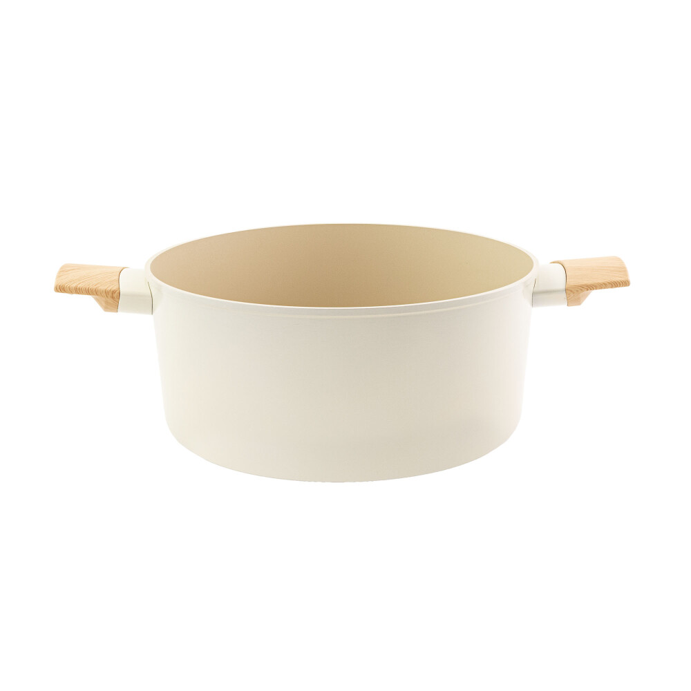 CACEROLA C/ ANTIADHERE NATURAL/BEIGE ALUMINIO HAR07