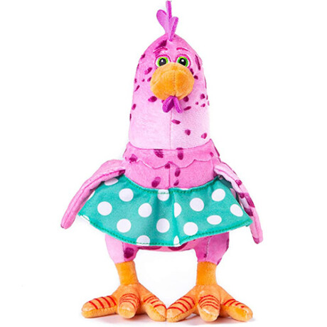 Figura la Granja de Zenón Gallina Rosa 20CM con Música 001