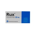 RUX 20 MG. CJ X 30 COMP. REC. única