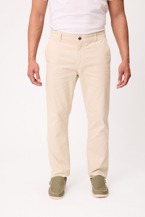 PANTALON RILAX S27 POLANCO Crema