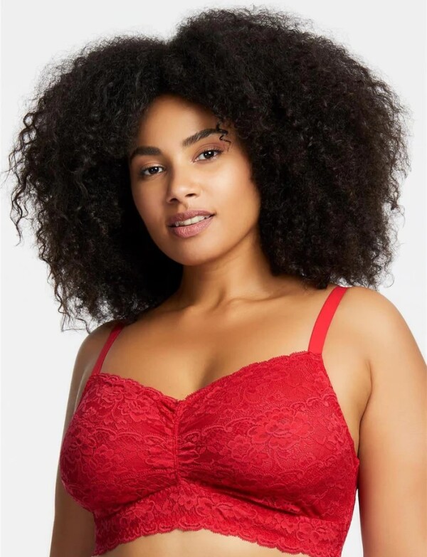 Bralette Encaje ROJO