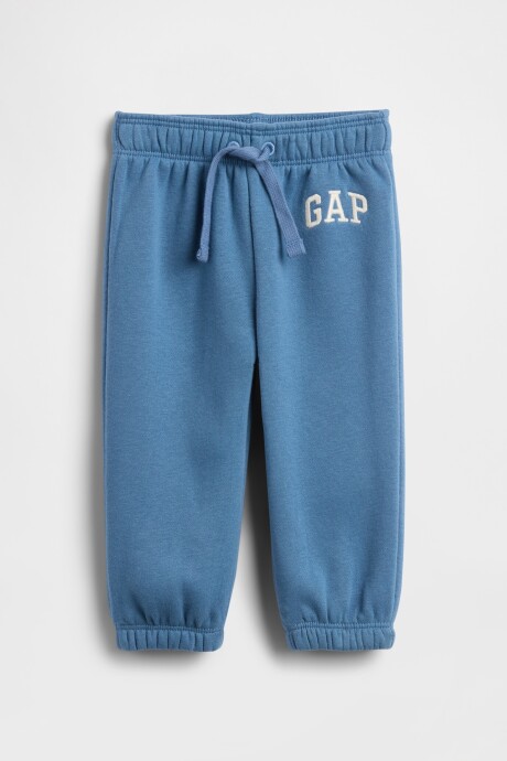 Pantalón Deportivo Logo Gap Bebé Cornflower829