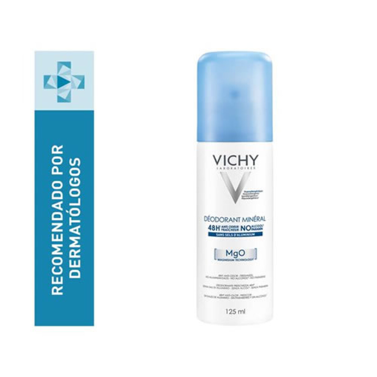 Vichy Desodorante Aerosol Mineral Antitranspirante 125ml – Protección y Frescura
