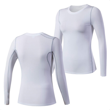 Set X3 Remeras Térmicas Mujer DryFit Manga Larga Dama Multicolor