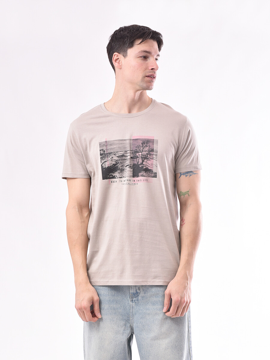 REMERA CHANGE - GRIS 