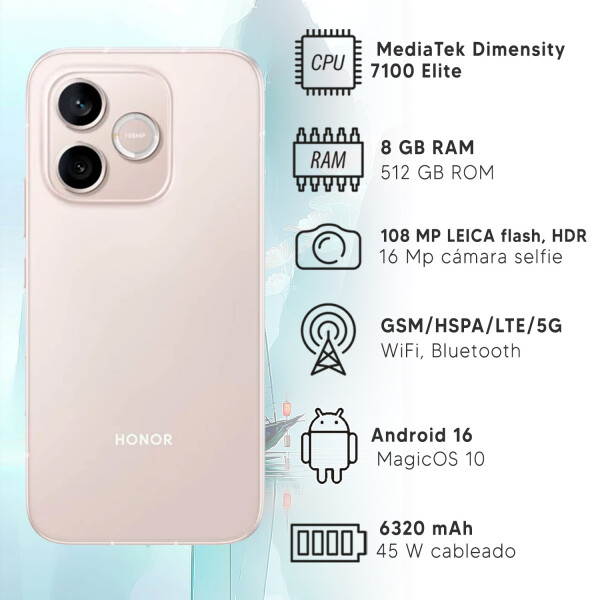 Honor 600 E 8/512gb 5g + Regalo DORADO