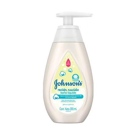 Jabón Líquido Johnson's Baby Recién Nacido 200ml Jabón Líquido Johnson's Baby Recién Nacido 200ml