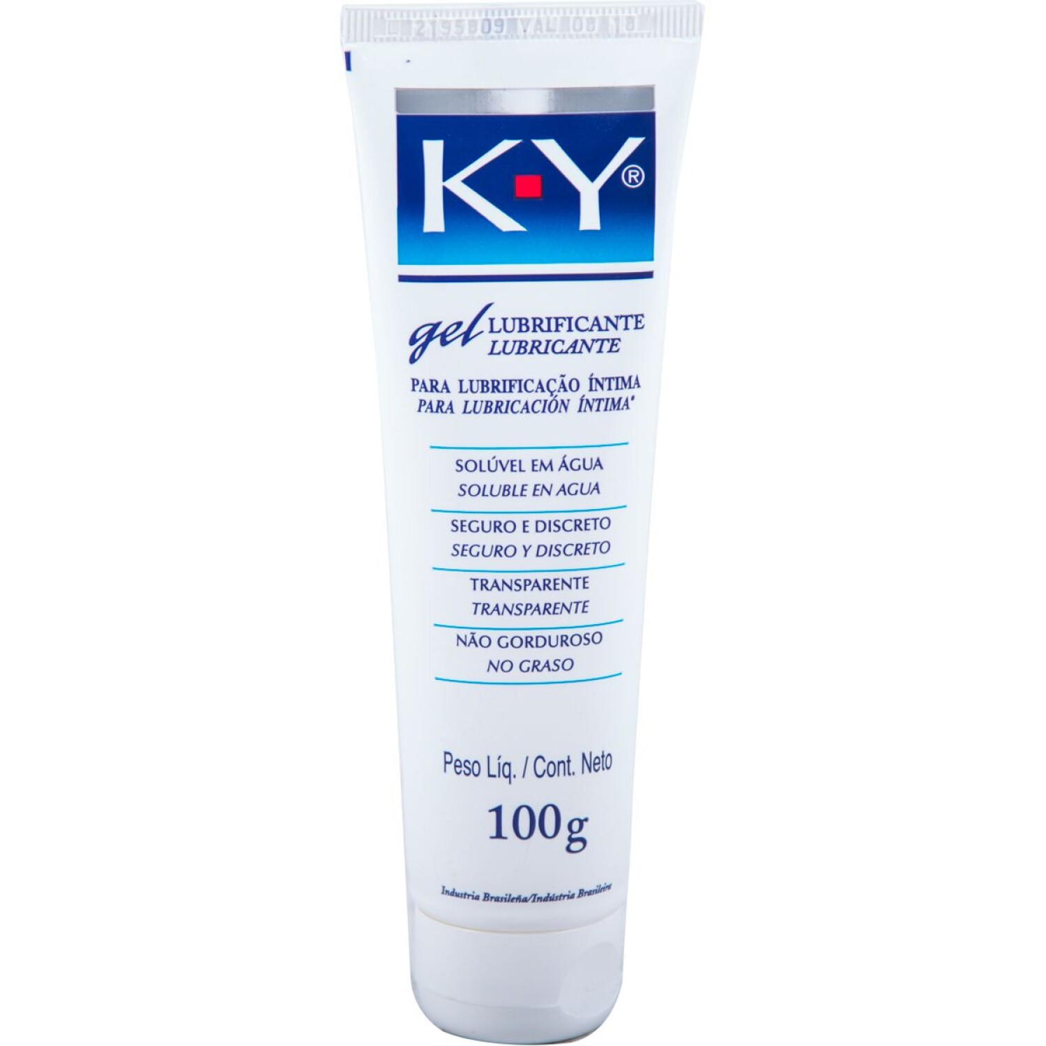 K-Y GEL LUBRICANTE INTIMO FR. X 100 GR. — Farmacenter