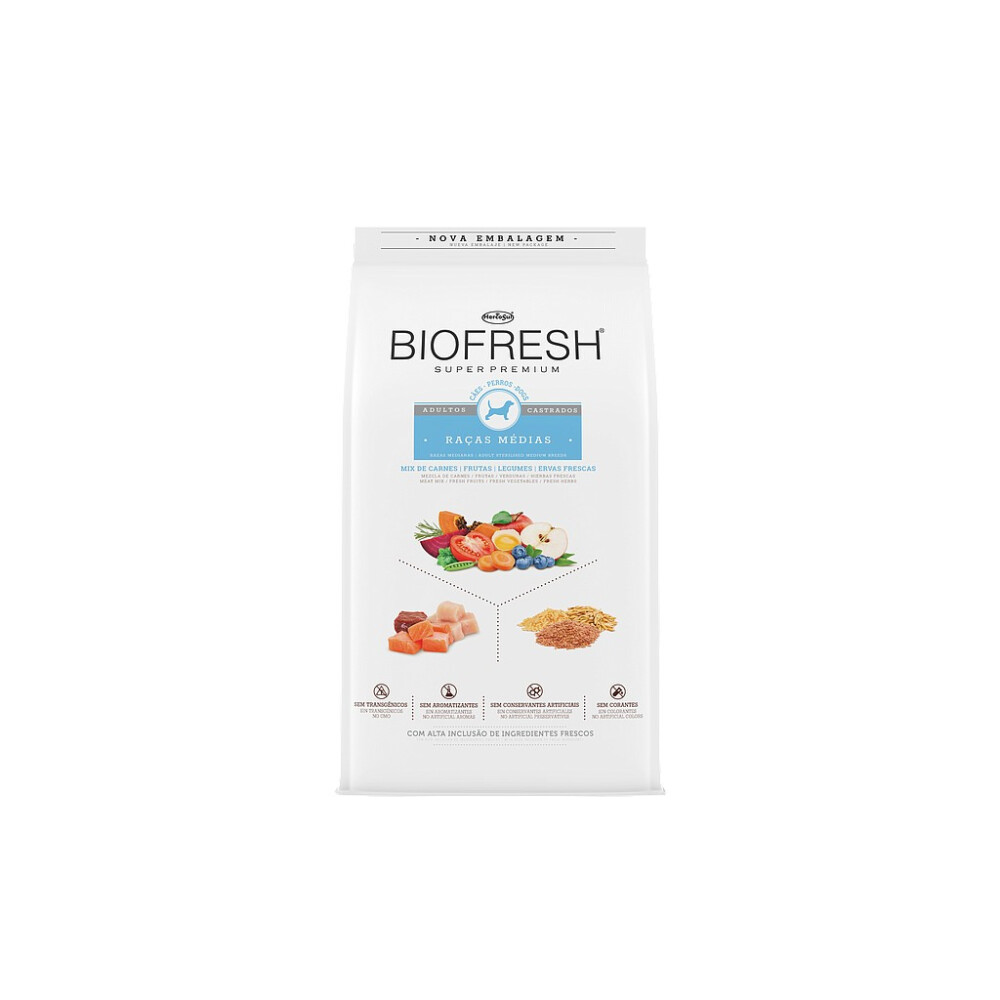 BIOFRESH CASTRADO RAZAS MEDIAS 10,1KG BIOFRESH CASTRADO RAZAS MEDIAS 10,1KG