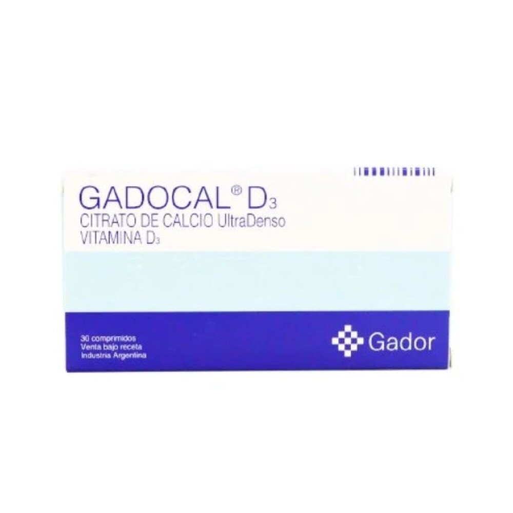 GADOCAL D3 200 MG. CJ X 30 COMP. única