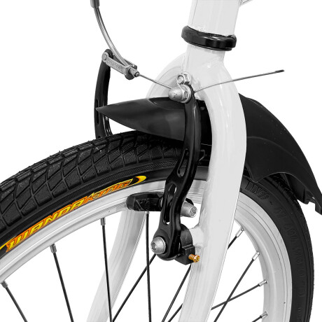 Bicicleta Plegable Expert Amsterdam Rodado 20 C/Cambios Varios Colores Blanco