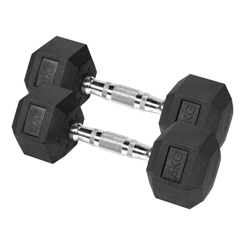 Par de Mancuernas Hexagonales Active 5kg Par De Mancuernas Hexagonales Active 5kg