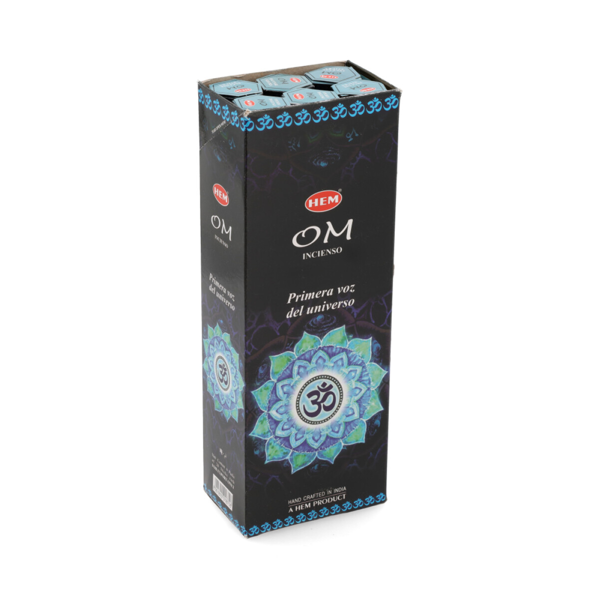 INCIENSO HEM CAJA HEXAGONAL X6 - Om 