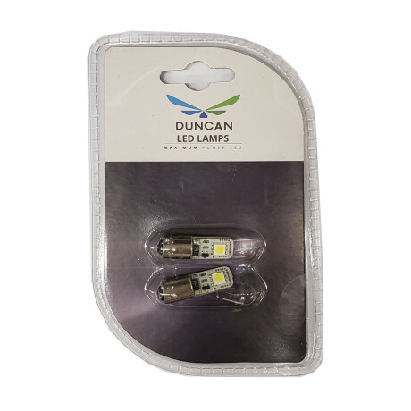 LAMPARA - 3893 LED BLANCO BLISTER X2 DUNCAN LAMPARA - 3893 LED BLANCO BLISTER X2 DUNCAN